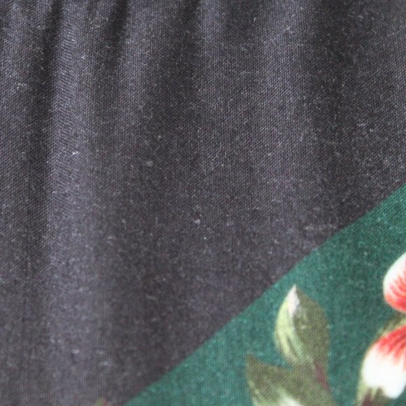 Farm Rio Floral Scarf Tank Top / Large / Keyhole Back Sleeveless - Picture 10 of 12